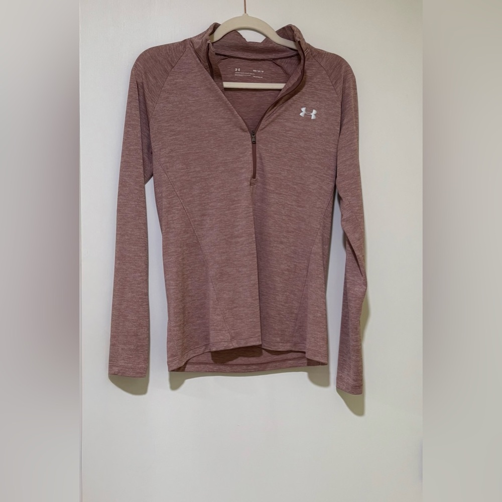 Pink Under Armour Quarter Zip